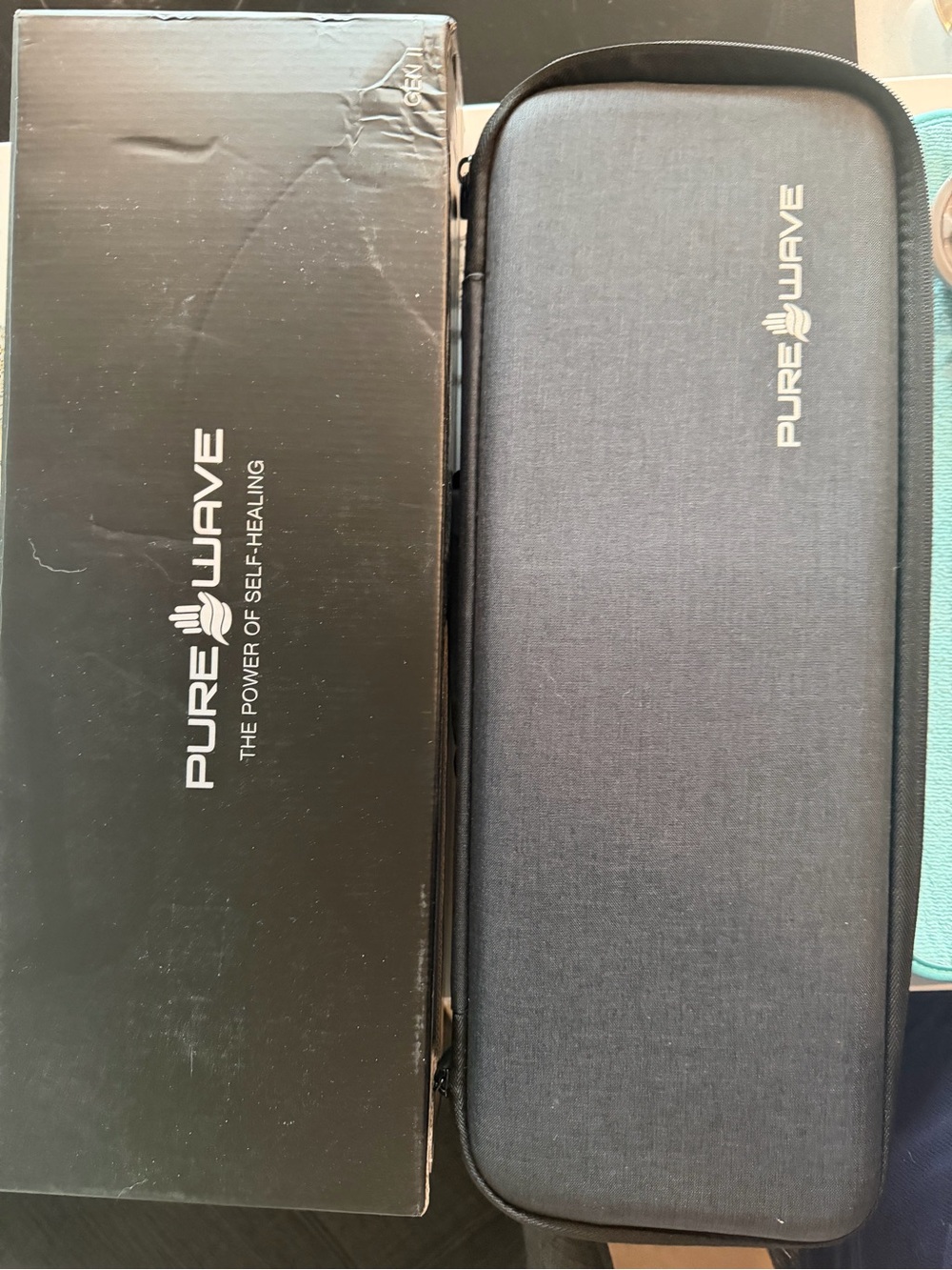 Pure Wave Massager with carrying case